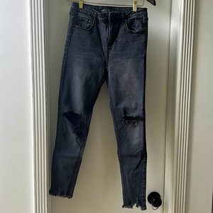 Wild Fable, skinny high rise distressed jean